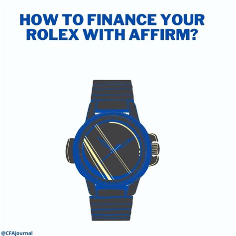 used rolex financing|rolex affirm.